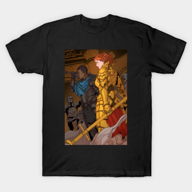 RAGING Astral Grim Sword T-Shirt by RAGS: SWAG Store